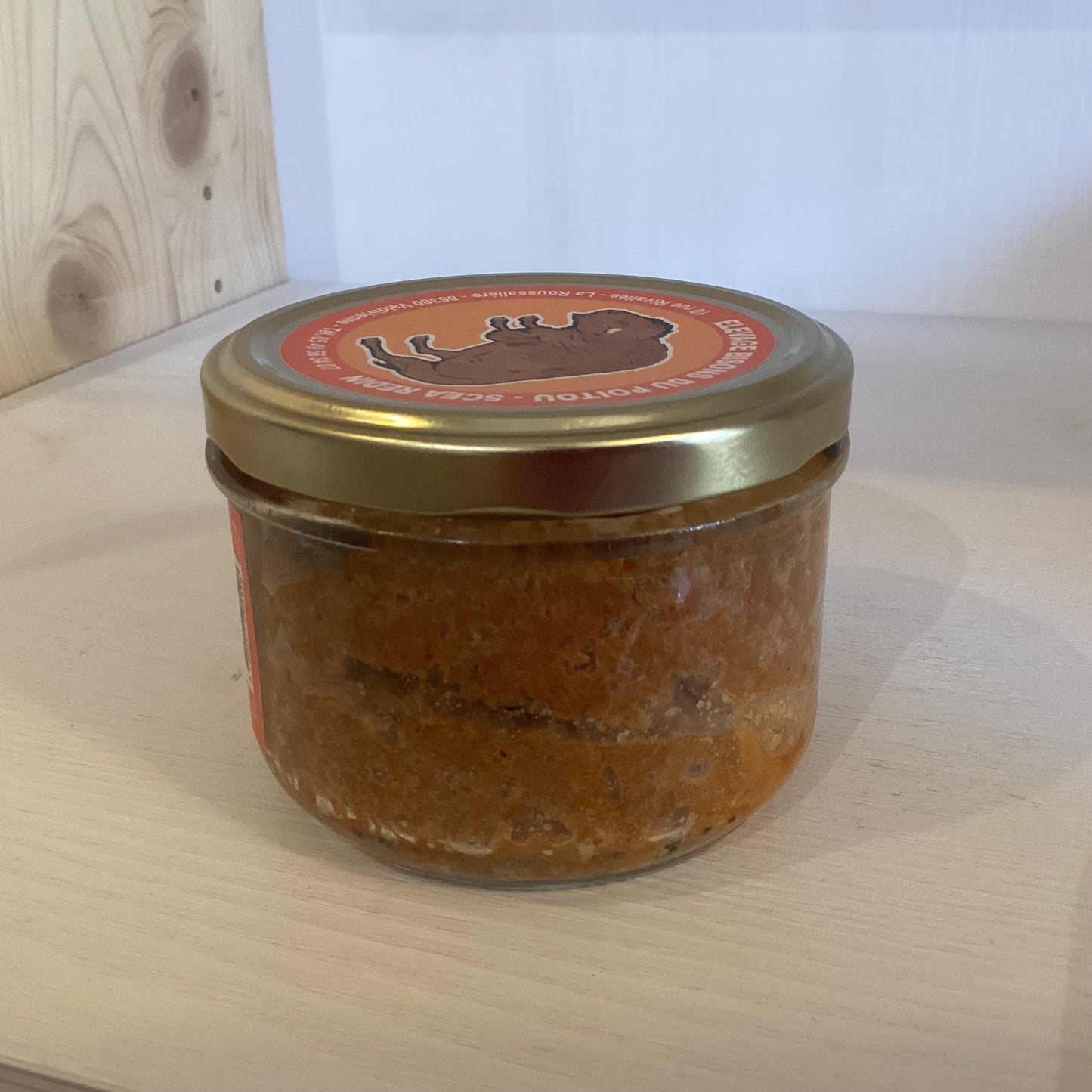 RILLETTES DE BISON AU PIMENT D'ESPELETTE 180g