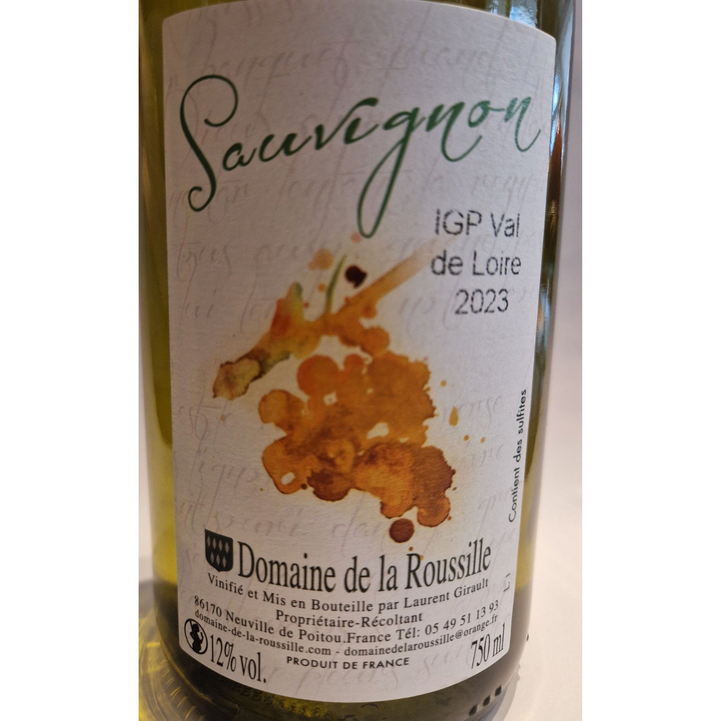 SAUVIGNON BLANC VAL DE LOIRE 75cl