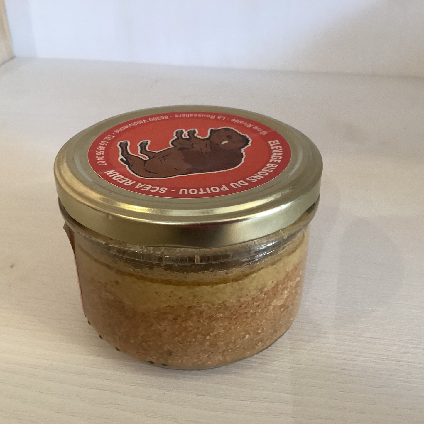 TERRINE DE BISON AUX TOMATES SECHEES 180g