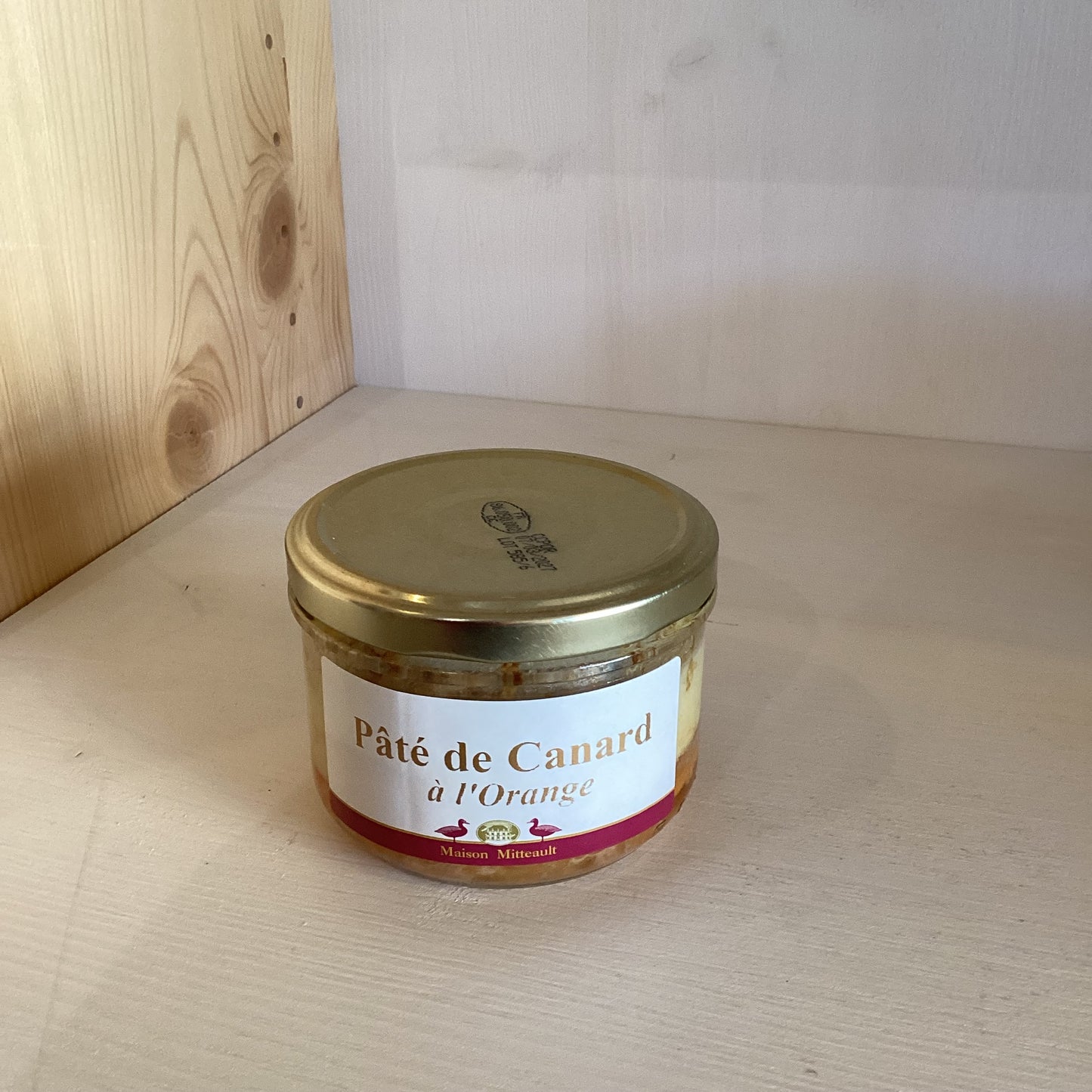 PATE DE CANARD A L'ORANGE 180g