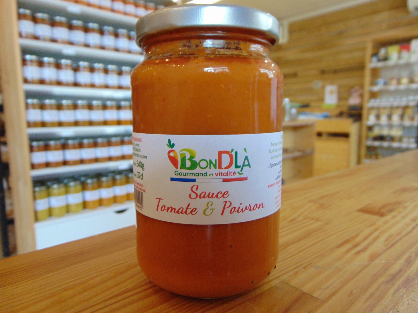 SAUCE TOMATE POIVRON 340G