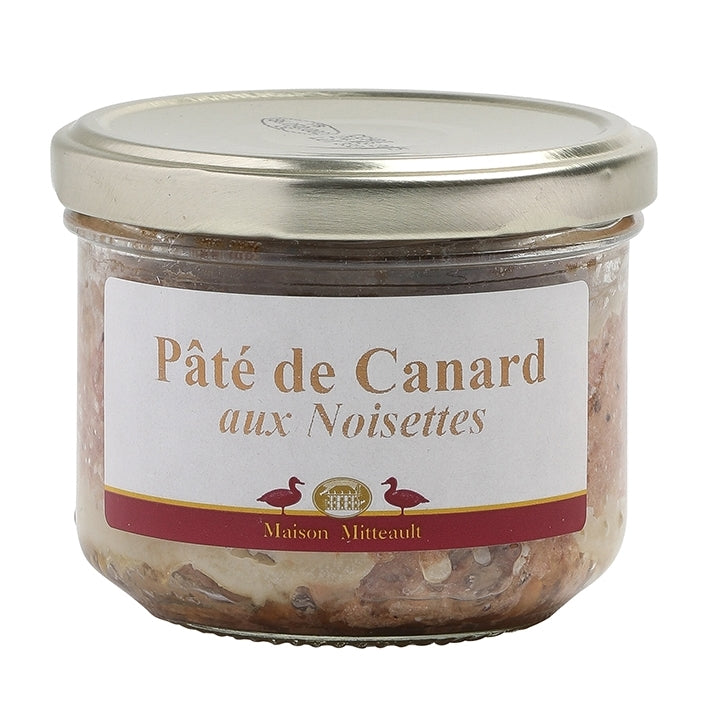 PATE DE CANARD AUX NOISETTES 180g