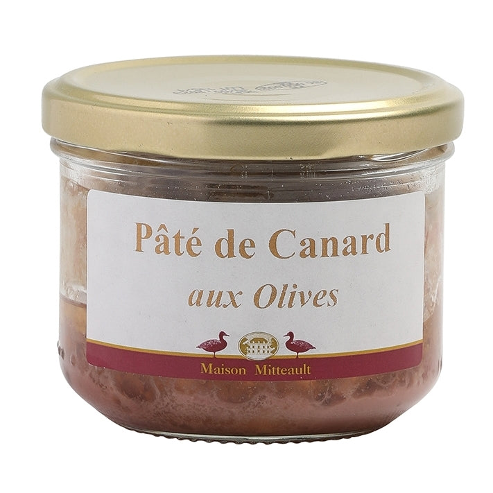 PATE DE CANARD AUX OLIVES 180g