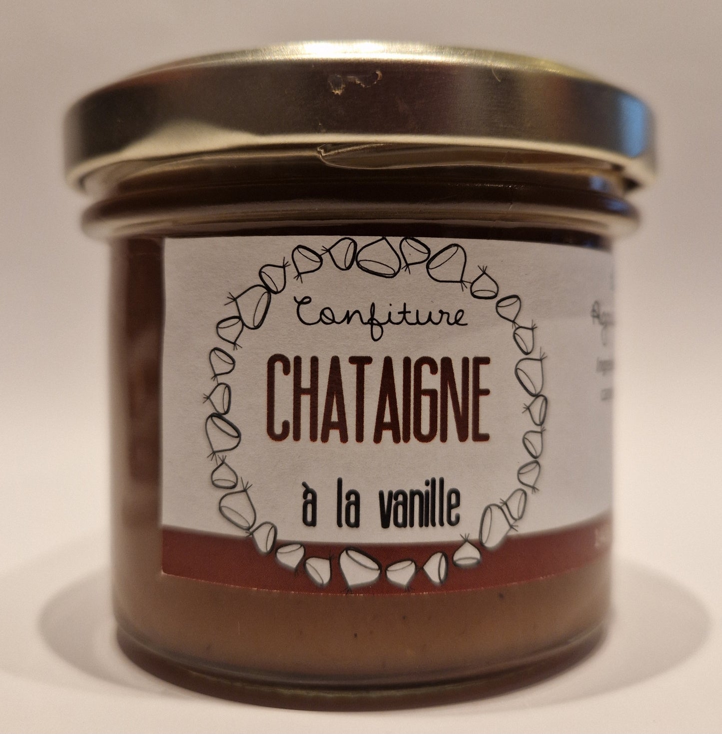 CONFITURE BIO DE CHATAIGNES VANILLE 140g