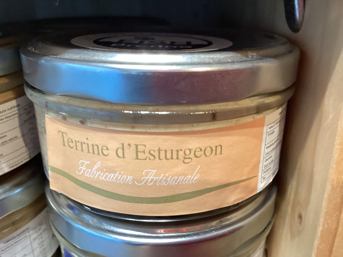 TERRINE D'ESTURGEON 130g