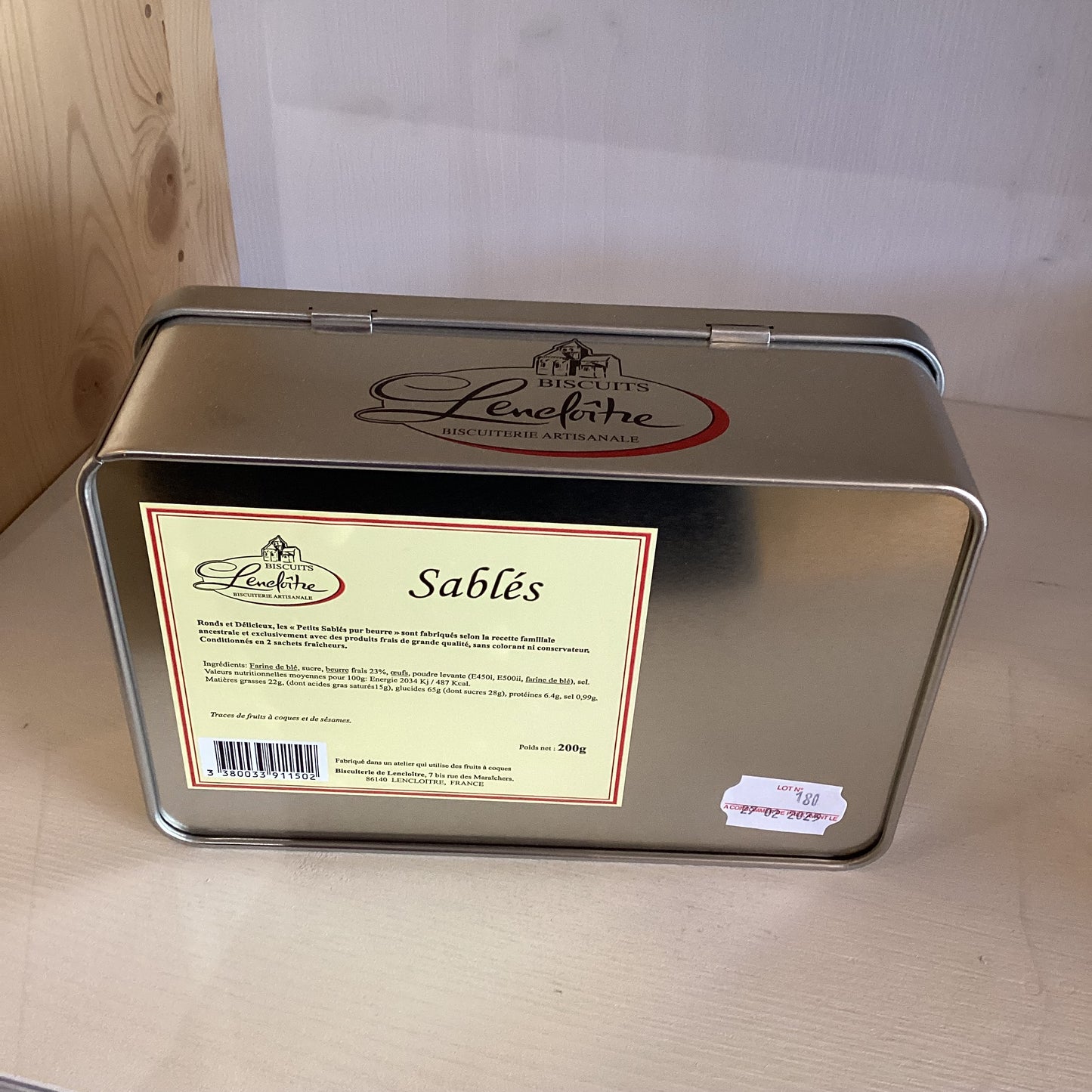 BOITE A SUCRE 200g