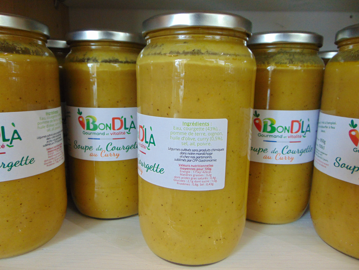 SOUPE COURGETTE CURRY 100CL