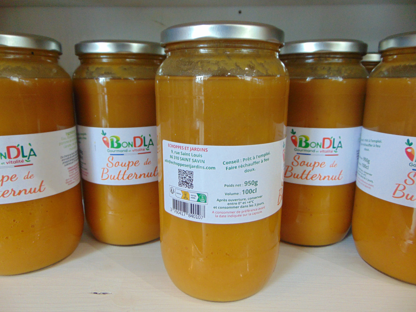 SOUPE DE BUTTERNUT 950g