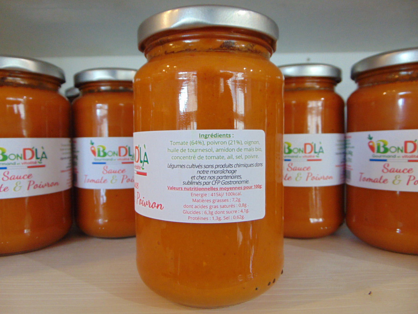 SAUCE TOMATE POIVRON 340G