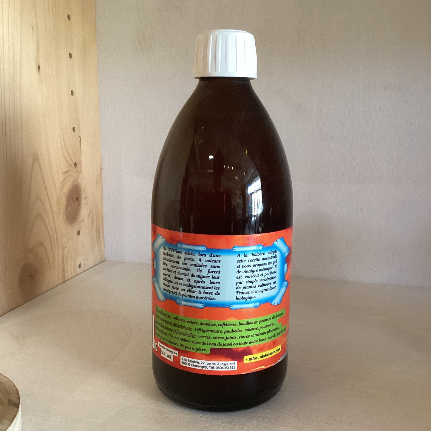 RECHARGE GEL MÉNAGER DES 4 VOLEURS 500ml (GEL)