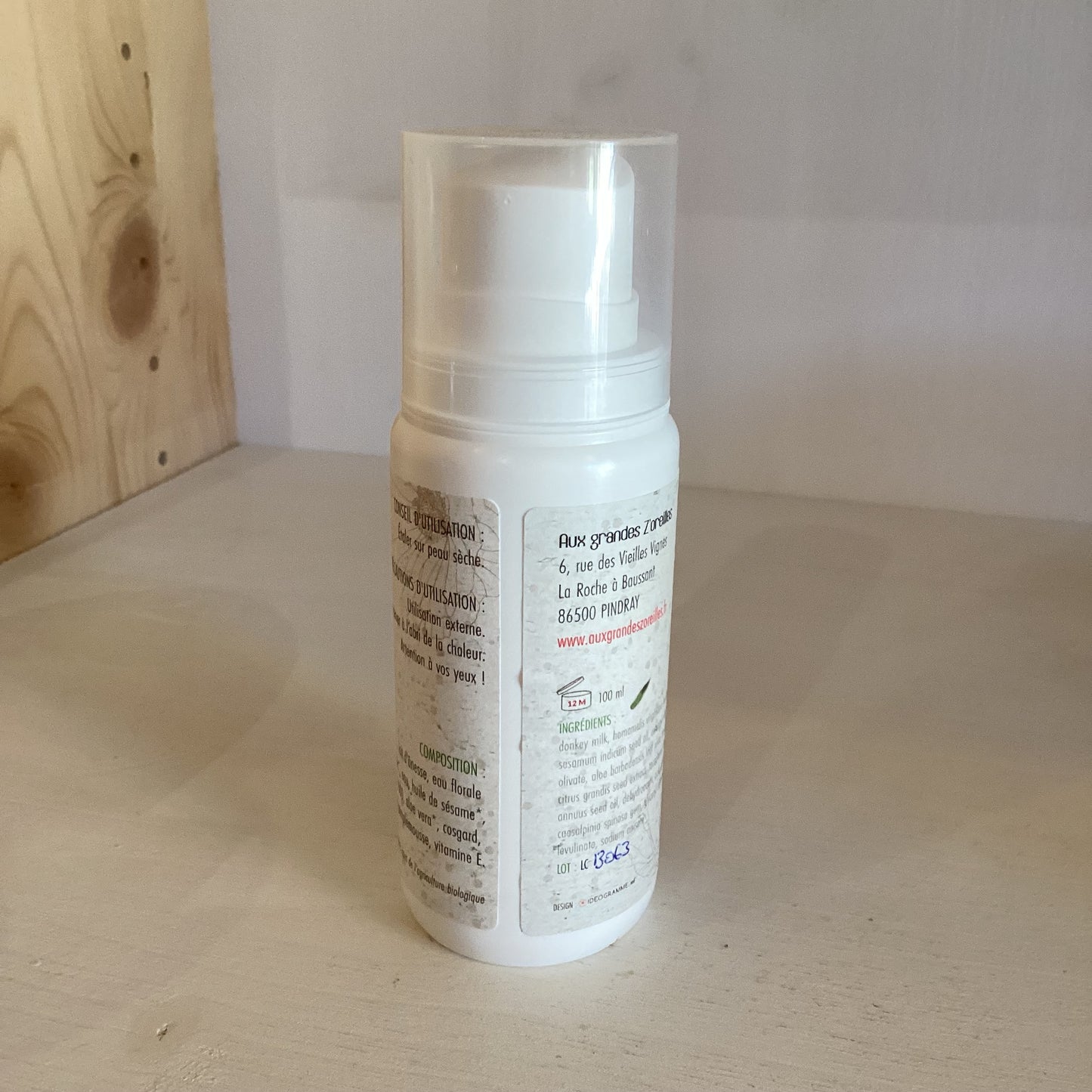 LAIT CORPS AU LAIT D'ANESSE 100ml