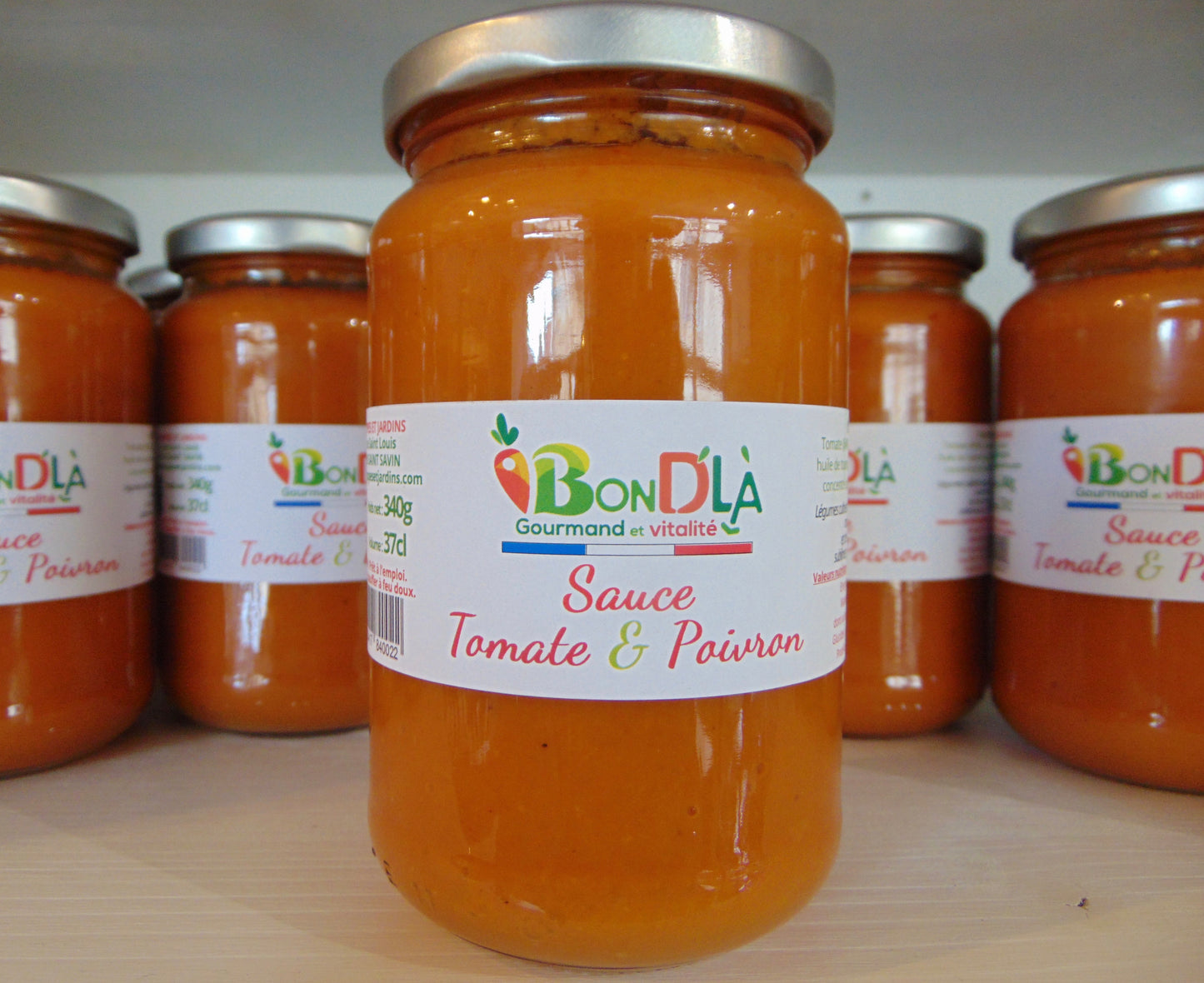 SAUCE TOMATE POIVRON 340G