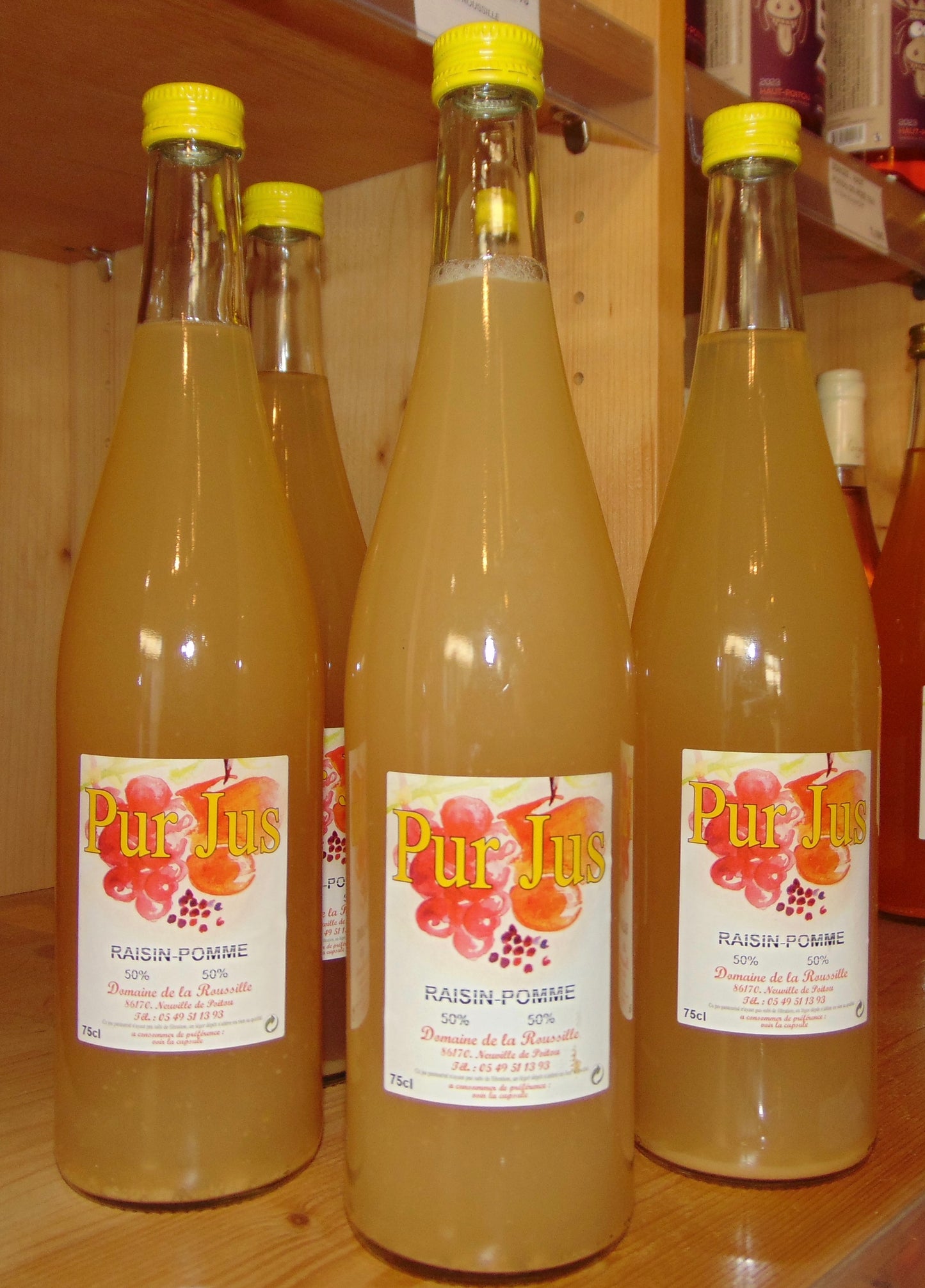 JUS DE RAISIN-POMME 75 cl