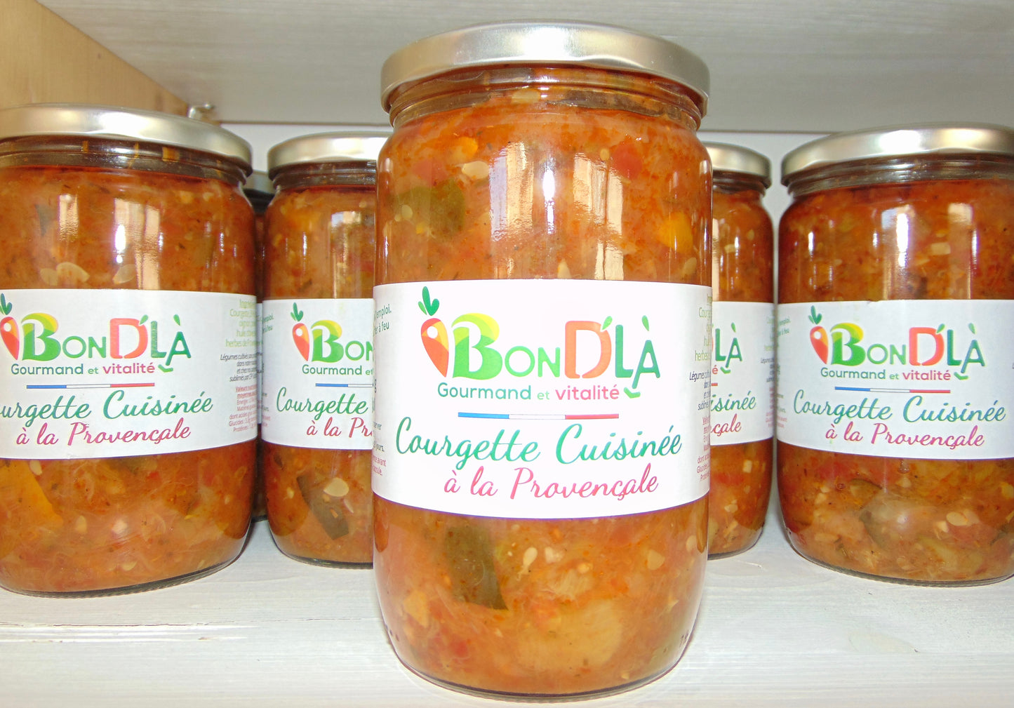COURGETTES CUISINEES PROVENCALE 660G