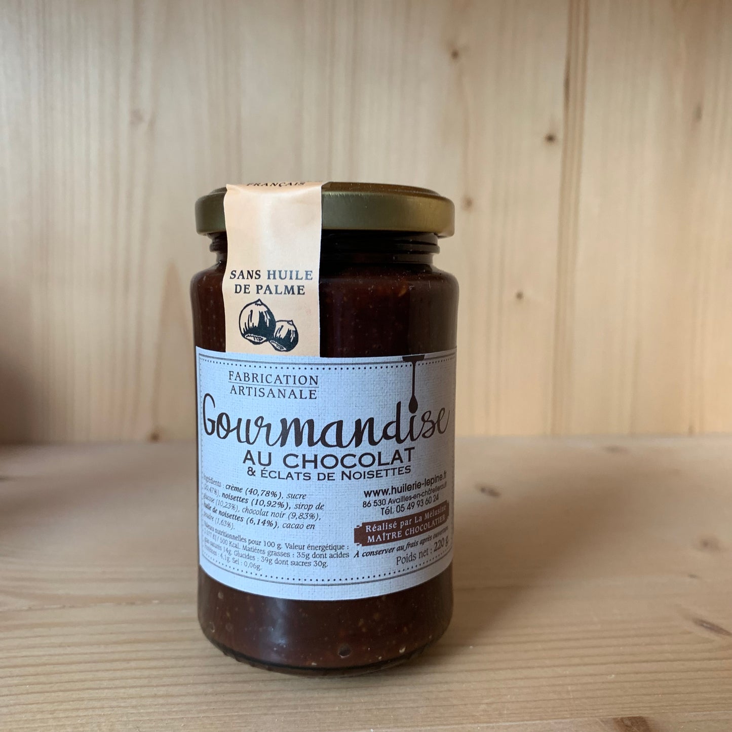 GOURMANDISE DE CHOCOLAT 220g