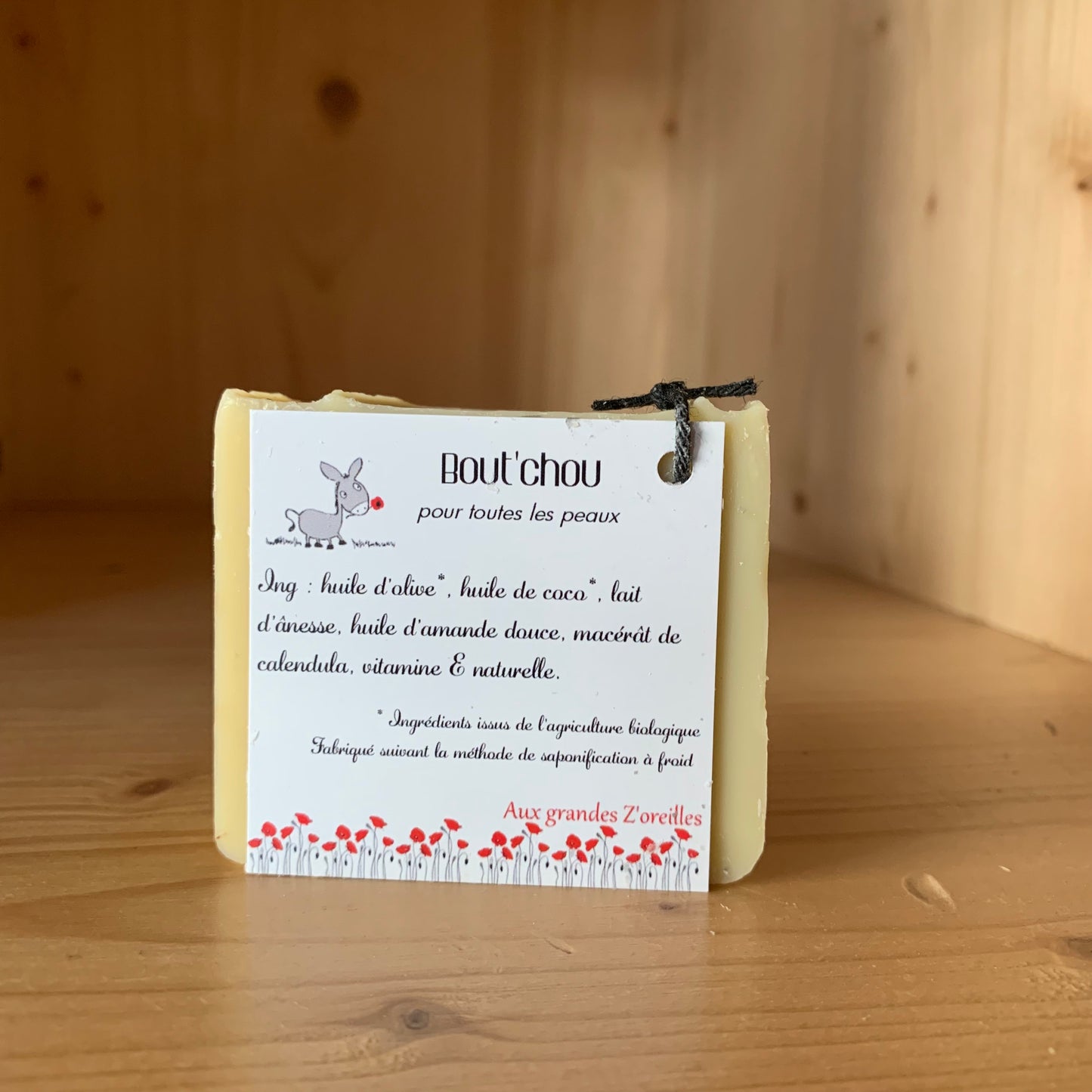SAVON AU LAIT D'ANESSE - BOUT'CHOU 90g