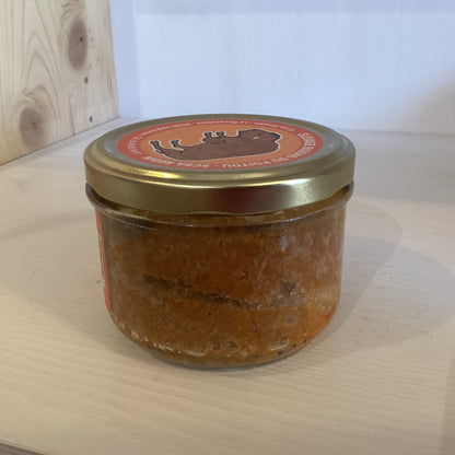 RILLETTES DE BISON AU PIMENT D'ESPELETTE 180g