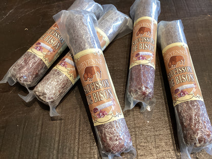 SAUCISSON DE BISON 165g