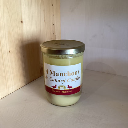 CONFIT CANARD 4 MANCHONS 640g
