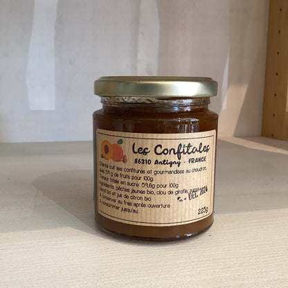 CONFITURE PECHE CLOU DE GIROFLE 225g