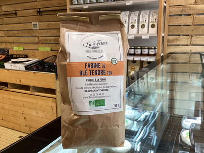 FARINE BIO DE BLÉ TENDRE T65 750g