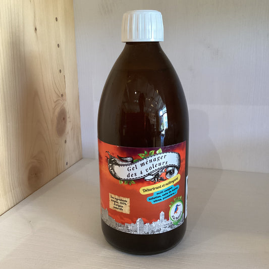 RECHARGE GEL MÉNAGER DES 4 VOLEURS 500ml  (GEL)