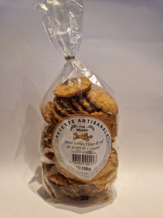 SABLE CARAMEL/FLEUR DE SEL 150g