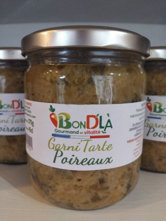 GARNI'TARTE POIREAUX 375G