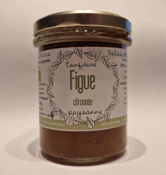 CONFITURE BIO DE FIGUE 230g