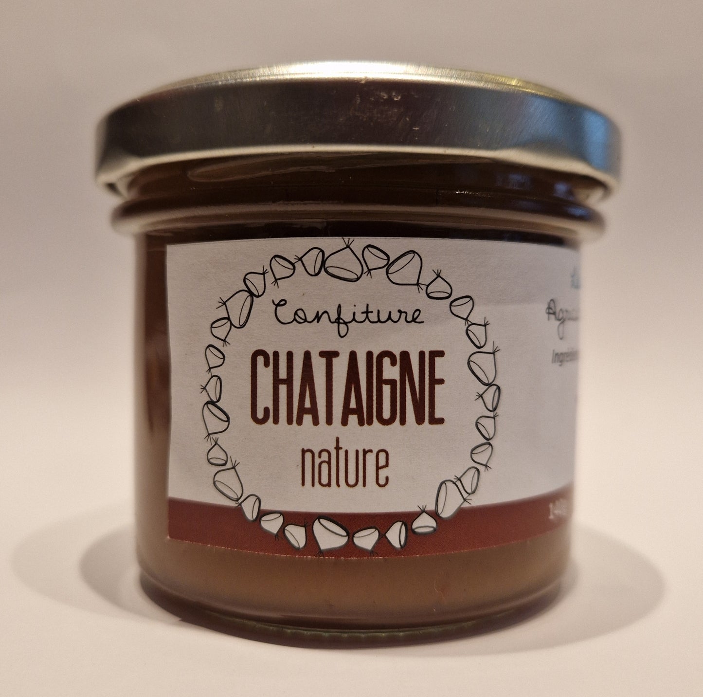CONFITURE BIO DE CHATAIGNES NATURE 140g