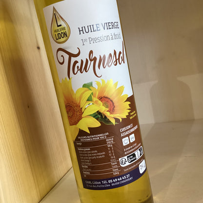 HUILE DE TOURNESOL 75cl