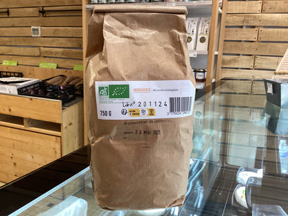 FARINE BIO DE BLÉ TENDRE T65 750g