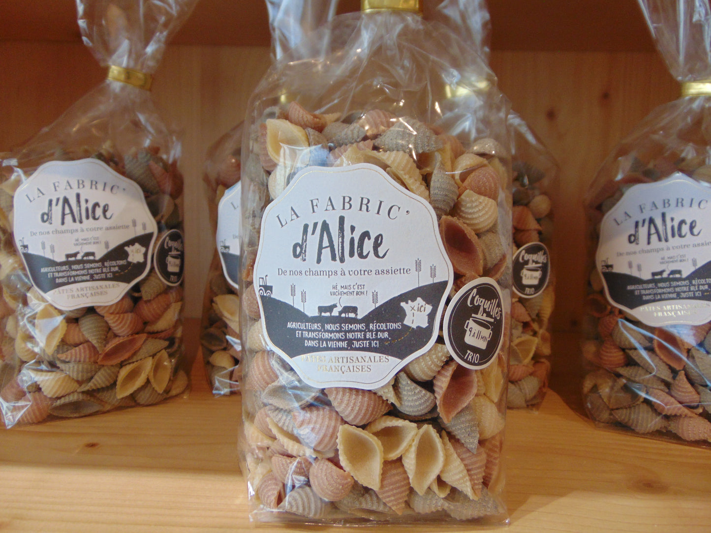 PATES COQUILLES TRIO 300g