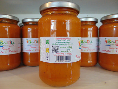 SAUCE TOMATE POIVRON 340G