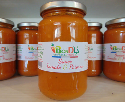 SAUCE TOMATE POIVRON 340G