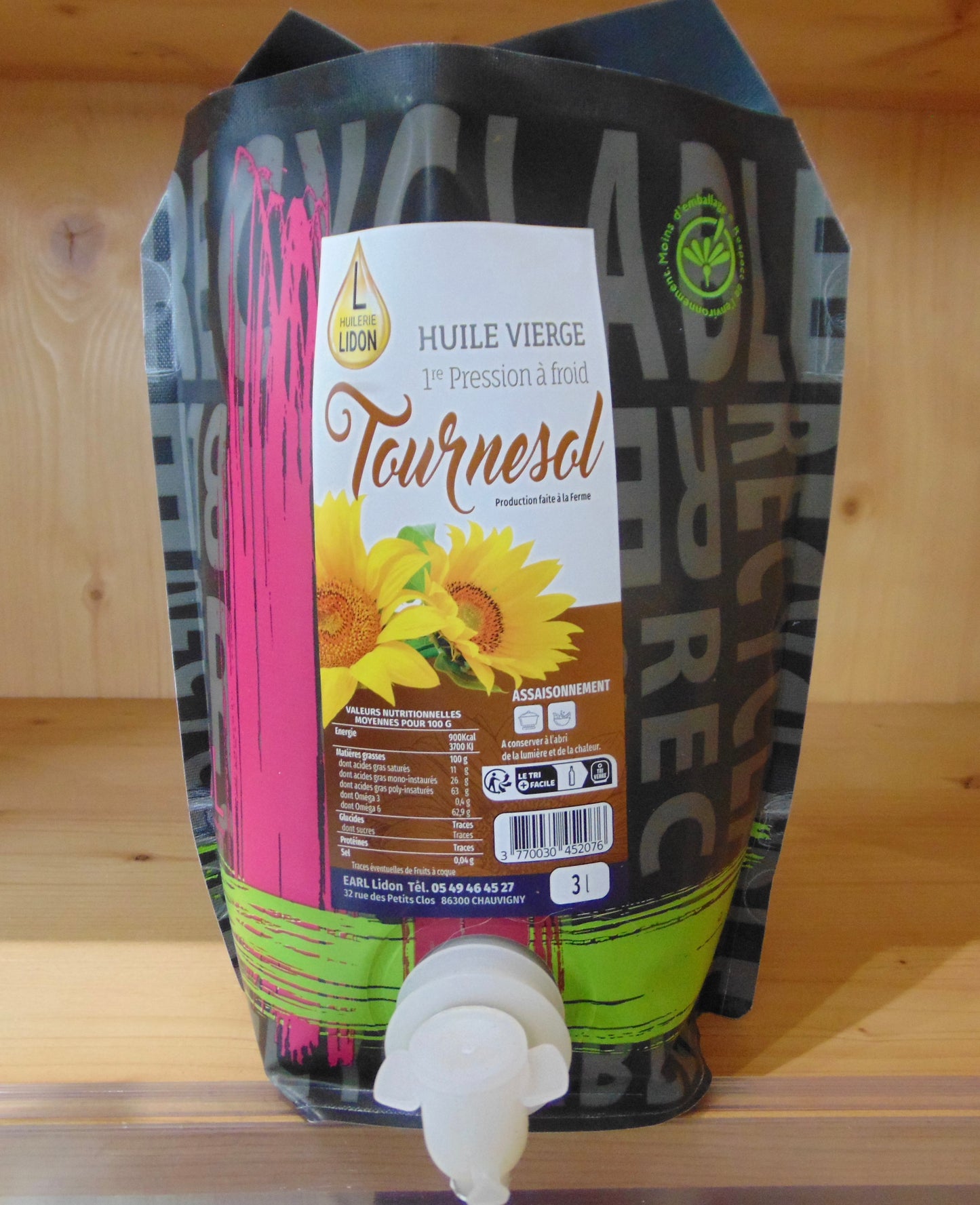 HUILE DE TOURNESOL 3L