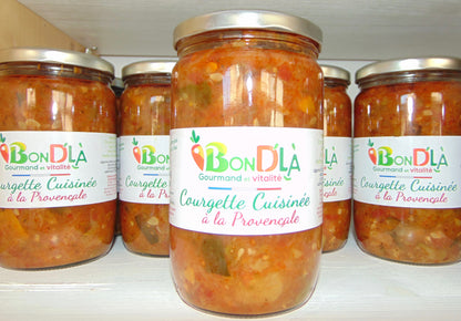 COURGETTES CUISINEES PROVENCALE 660G